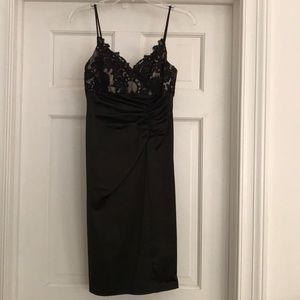 Scrunched Laced Dress